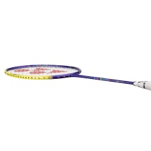 Yonex rakieta do badmintona Astrox 02 Clear (z przodu ciężka, bardzo elastyczna) niebieska - naciągnięta -